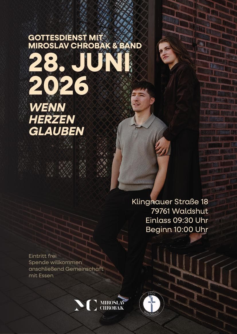 Miroslav Chrobák mit Band – Wenn Herzen glauben
